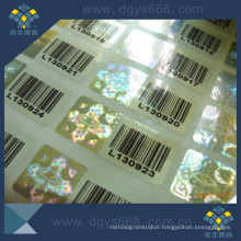Bar Code Security Anti-Counterfeiting Laser Sticker